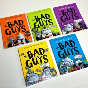 The Bad Guys Book Collection 1-5 Books Set Aaron Blabey Children's Books